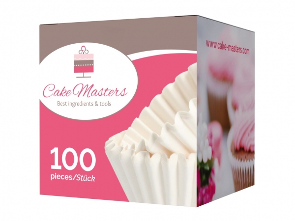 Paper Cups - White - 100 Pieces
